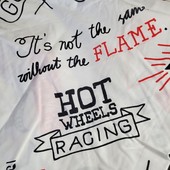 Morning Bird Hot Wheels Licensed 4pc FULL Sheets Set Organic 100% Cotton Racing - Picture 4 of 13